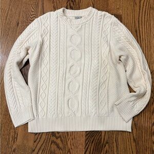 Men's Bean's Heritage Soft Cotton Fisherman Sweater, Crewneck